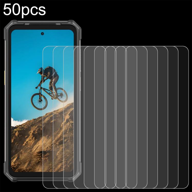 

For Ulefone Rugking 5 Pro 50pcs 0.26mm 9H 2.5D Tempered Glass Film