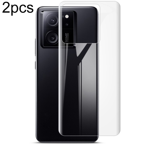 For Xiaomi Redmi K60 Ultra 5G 2pcs imak Curved Full Screen Hydrogel Film Back Protector for vivo x100 5g x100 pro 5g 2pcs imak curved full screen hydrogel film protector