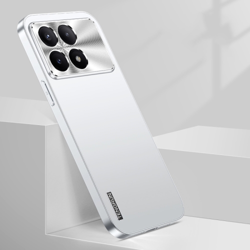 

For Xiaomi Redmi K70 Streamer Series Micro Frosted Metal Paint PC Phone Case(Silver)