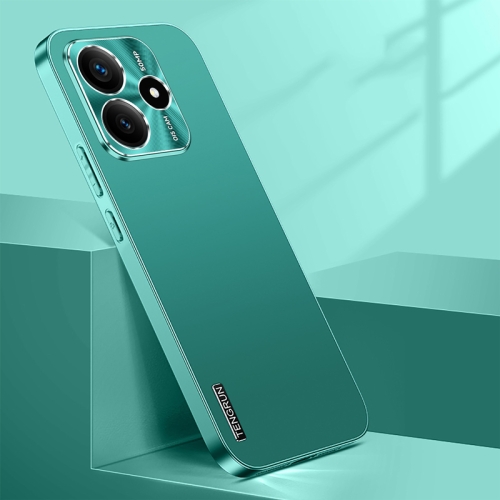 

For Redmi Note 14 5G Streamer Series Micro Frosted Metal Paint PC Phone Case(Alpine Green)