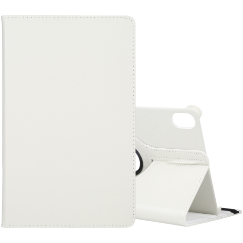 

For Xiaomi Redmi Pad Pro 12.1 360 Degree Rotation Litchi Texture Leather Tablet Case(White)