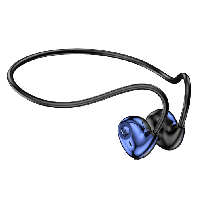 

A59 Open Air Conduction Built-in Microphone Wireless Bluetooth Neckband Earphone(Blue)