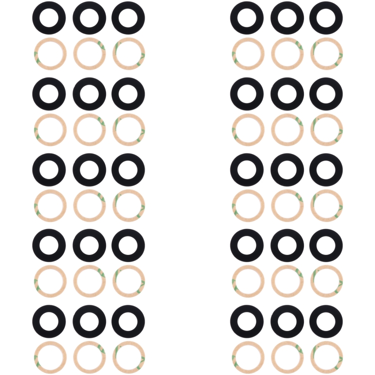 

For Samsung Galaxy A24 4G SM-A245F 10set Back Camera Lens