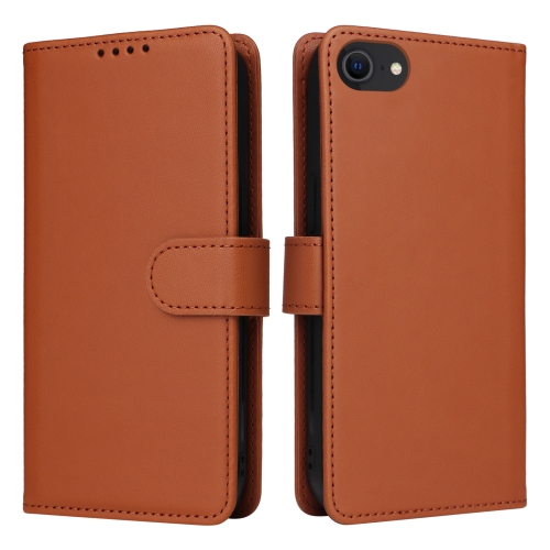 

For iPhone 6 / 7 / 8 BETOPNICE BN-005 2 in 1 Detachable Imitate Genuine Leather Phone Case(Brown)