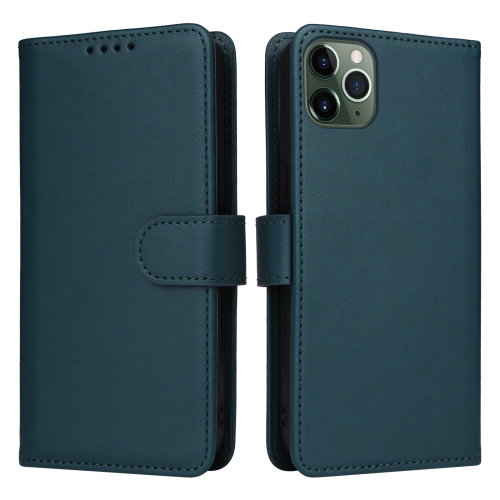 For iPhone 11 Pro Max BETOPNICE BN-005 2 in 1 Detachable Imitate Genuine Leather Phone Case(Blue) for iphone 13 14 betopnice bn 005 2 in 1 detachable imitate genuine leather phone case brown