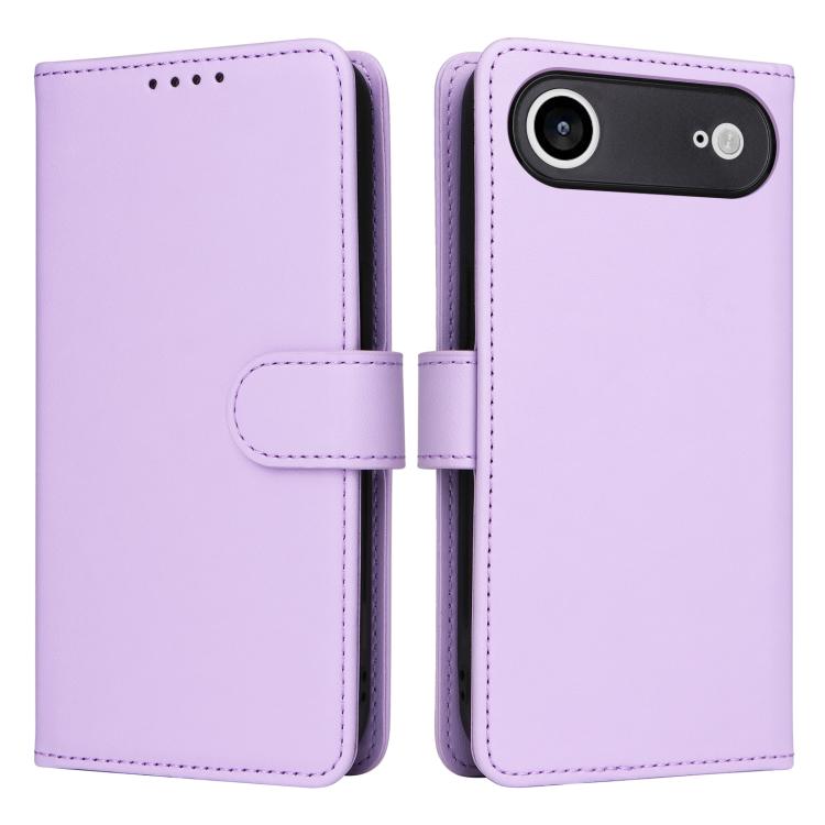 

For iPhone Air BETOPNICE BN-005 2 in 1 Detachable Imitate Genuine Leather Phone Case(Light Purple)