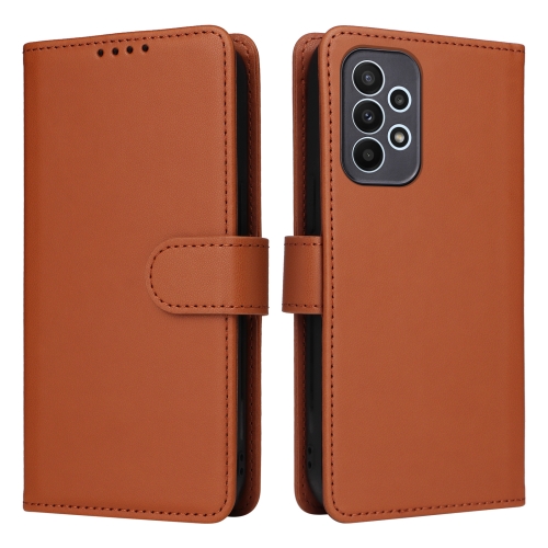 

For Samsung Galaxy A23 4G / A23 5G BETOPNICE BN-005 2 in 1 Detachable Imitate Genuine Leather Phone Case(Brown)