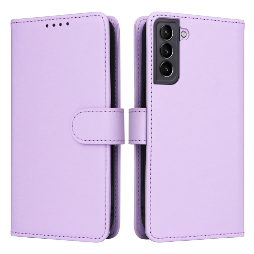 

For Samsung Galaxy S21+ BETOPNICE BN-005 2 in 1 Detachable Imitate Genuine Leather Phone Case(Light Purple)