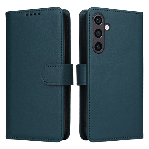 

For Samsung Galaxy S23 FE 5G BETOPNICE BN-005 2 in 1 Detachable Imitate Genuine Leather Phone Case(Blue)