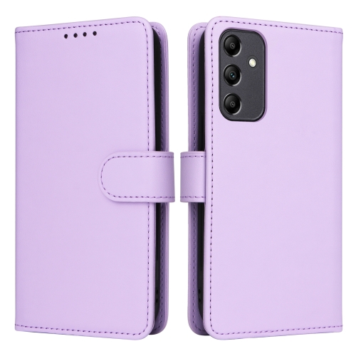 

For Samsung Galaxy A15 BETOPNICE BN-005 2 in 1 Detachable Imitate Genuine Leather Phone Case(Light Purple)