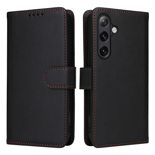 

For Samsung Galaxy S24 5G BETOPNICE BN-005 2 in 1 Detachable Imitate Genuine Leather Phone Case(Black)