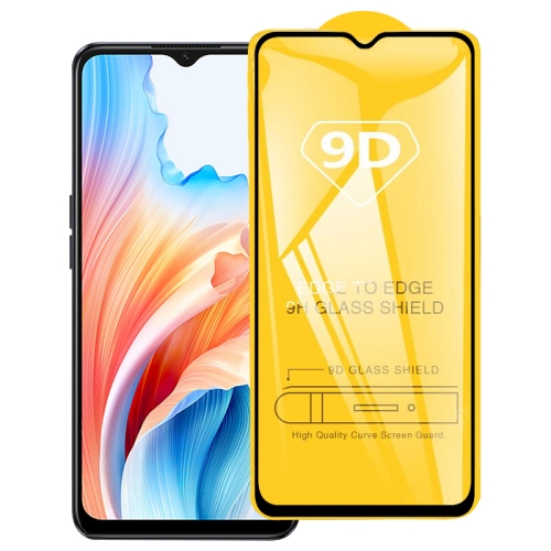 

For OPPO A2x / A1i 5G 9D Full Glue Screen Tempered Glass Film