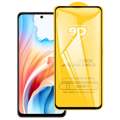 

For OPPO A2 9D Full Glue Screen Tempered Glass Film