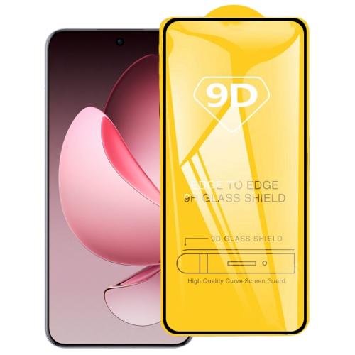 

For OPPO Reno13 Pro Global 9D Full Glue Screen Tempered Glass Film