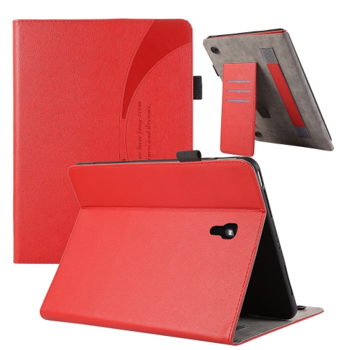 

For Samsung Galaxy Tab A 10.5 / T590 Litchi Texture Leather Sucker Tablet Case(Red)
