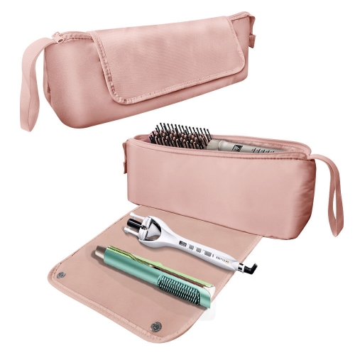 

Hair Straightener and Curling Iron Hair Tool Storage Bag For Dyson(Pink)