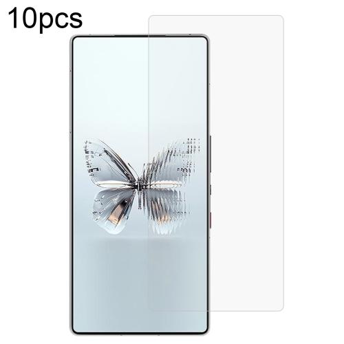 

For ZTE nubia Red Magic 10 Pro+ 10pcs 0.26mm 9H 2.5D Tempered Glass Film