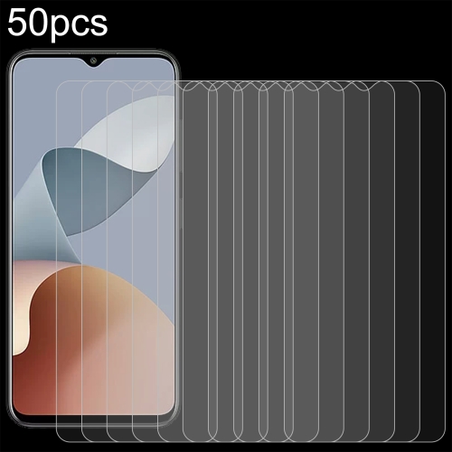 

For ZTE Blade A73 4G 50pcs 0.26mm 9H 2.5D Tempered Glass Film