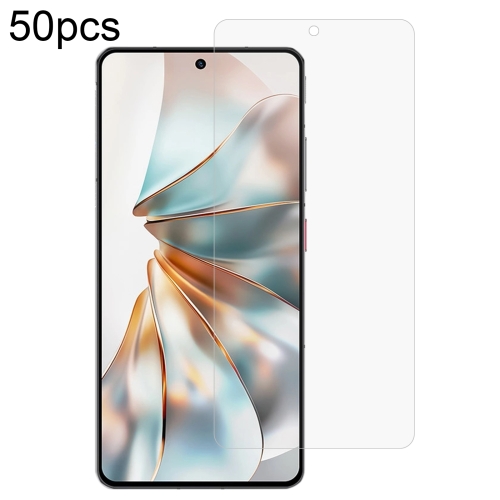 

For ZTE nubia Z60S Pro 50pcs 0.26mm 9H 2.5D Tempered Glass Film