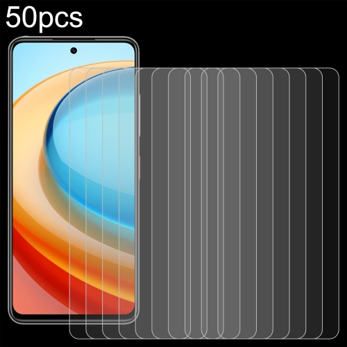 

For ZTE Blade A75 5G 50pcs 0.26mm 9H 2.5D Tempered Glass Film