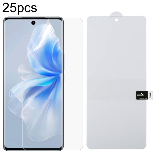 

For vivo S18 25pcs Full Screen Protector Explosion-proof Hydrogel Film