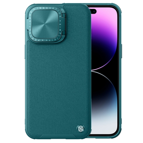 

For iPhone 15 Pro Max NILLKIN CamShield Prop Series SagSafe PC + TPU Magnetic Phone Case(Green)