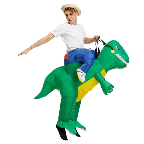Vestiti gonfiabili del dinosauro di Halloween Poliestere 3D Abbigliamento  per bambole del fumetto, Taglia:M (120