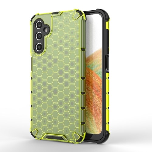 

For Samsung Galaxy A24 4G Shockproof Honeycomb PC + TPU Protective Phone Case(Green)