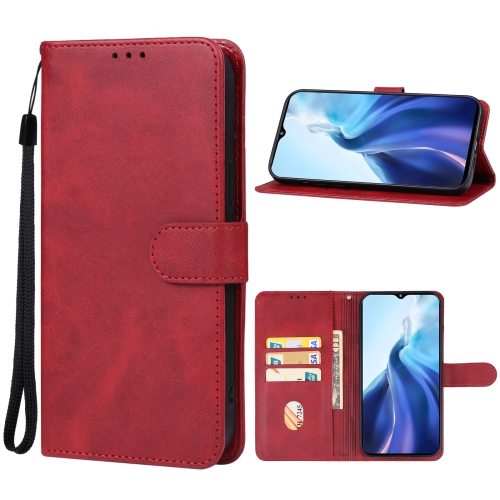 

For OUKITEL C35 Leather Phone Case(Red)