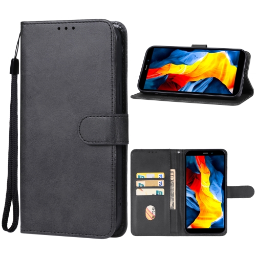 

For OUKITEL WP32 Leather Phone Case(Black)