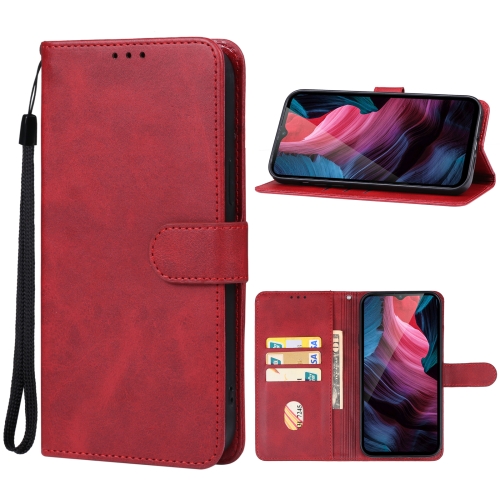 For OUKITEL WP23 Leather Phone Case(Red)