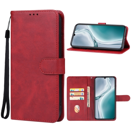 

For OUKITEL C50 Leather Phone Case(Red)