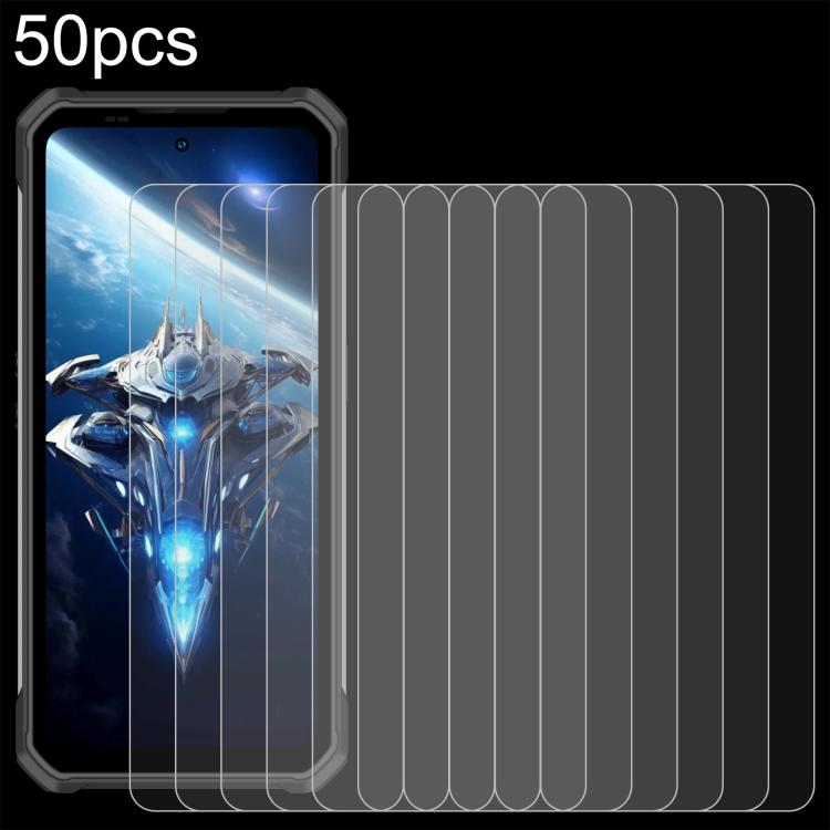 

For Oukitel WP100 50pcs 0.26mm 9H 2.5D Tempered Glass Film