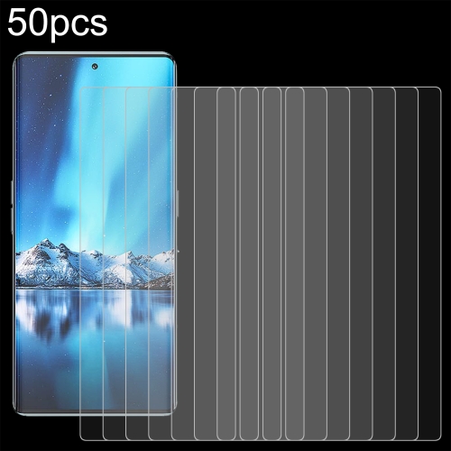 

For Cubot X90 50pcs 0.26mm 9H 2.5D Tempered Glass Film