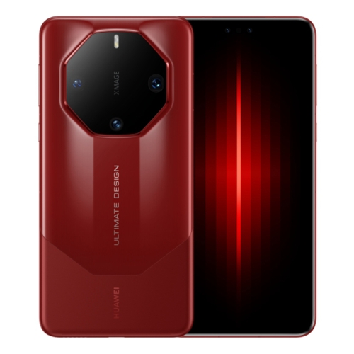 

HUAWEI Mate 60 RS ULTIMATE DESIGN, 16GB+1TB, Screen Fingerprint Identification, 6.82 inch HarmonyOS 4.0 Kirin 9000S Octa Core up to 2.62GHz, NFC, OTG, Not Support Google Play(Red)