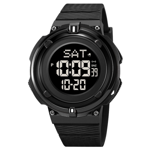 

SKMEI 2010 Multifunctional Men 50M Waterproof Luminous Digital Wrist Watch(Black)