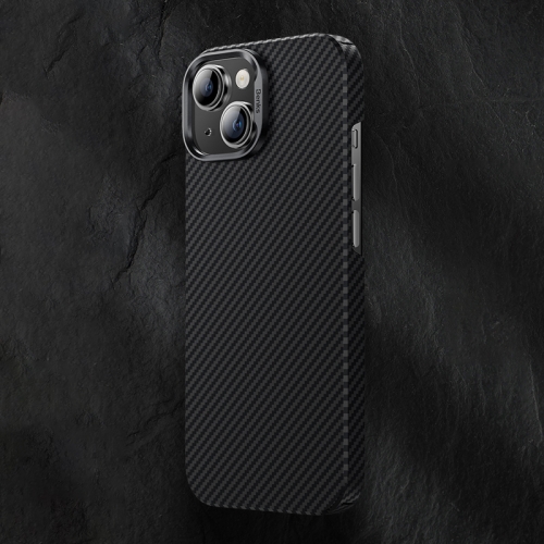 

For iPhone 15 Plus Benks 600D MagSafe Magnetic Kevlar Carbon Fiber Phone Case(Black)