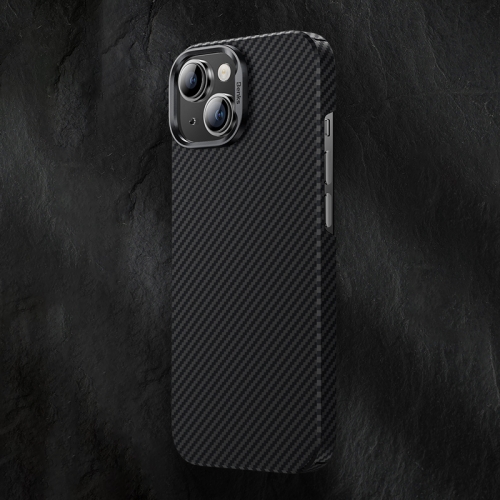 

For iPhone 15 Benks 600D MagSafe Magnetic Kevlar Carbon Fiber Phone Case(Black)