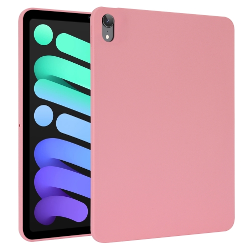 

For iPad mini 6 Oil Spray Skin-friendly TPU Tablet Case(Pink)
