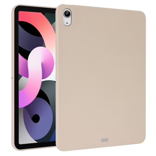 

For iPad Air 10.9 2022 / Pro 11 2018 Oil Spray Skin-friendly TPU Tablet Case(Milk White)