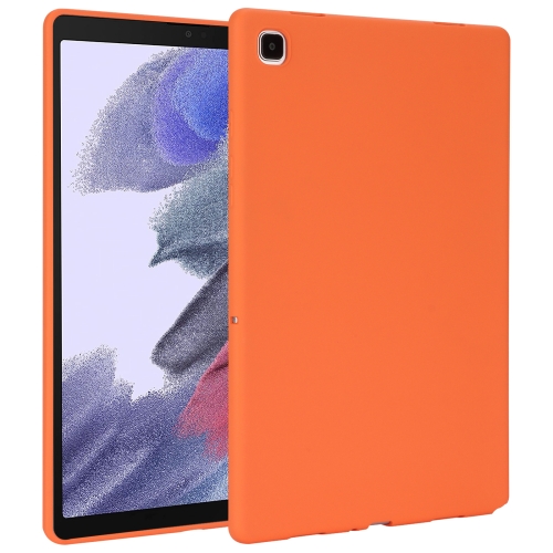 

For Samsung Galaxy Tab A7 Lite / T220 Oil Spray Skin-friendly TPU Tablet Case(Orange)