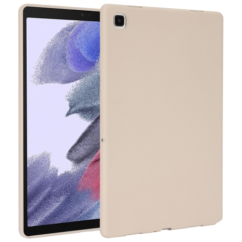 

For Samsung Galaxy Tab A7 Lite / T220 Oil Spray Skin-friendly TPU Tablet Case(Milk White)