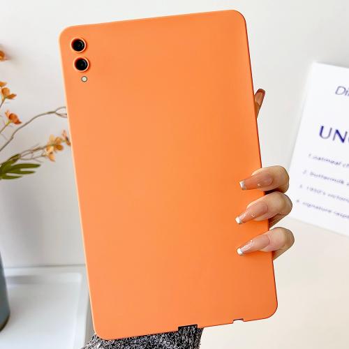 

For Samsung Galaxy Tab S9+ / S9 FE+ / S10+ Oil Spray Skin-friendly TPU Tablet Case(Orange)