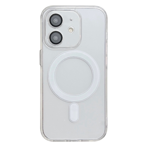 

For iPhone 12 Acrylic MagSafe Magnetic Lens Film Protection Phone Case(Transparent)