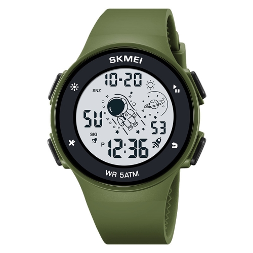 

SKMEI 2068 Multifunctional Men 50M Waterproof Noctilucent Sports Digital Wrist Watch(Army Green)