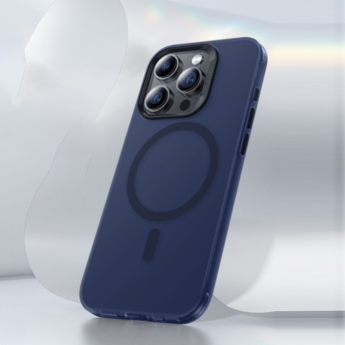 

For iPhone 15 Pro Benks Light Sand Series MagSafe Magnetic Shockproof Phone Case(Blue)