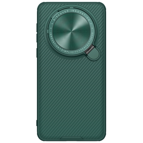 

For Huawei Mate 60 Pro/60 Pro+ NILLKIN Black Mirror Prop CD Texture Mirror Phone Case(Green)