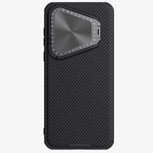 

For Huawei Pura 70 Pro/70 Pro+ NILLKIN Black Mirror Prop CD Texture Mirror Phone Case(Black)