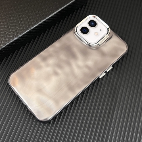 

For iPhone 11 3D IMD Water Ripple TPU + Acrylic Electroplated Phone Case(Black)