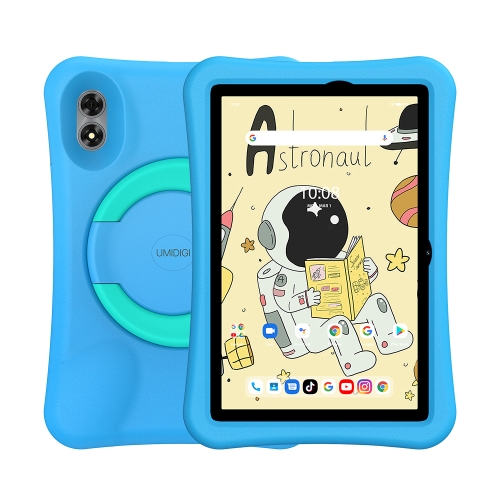 [HK Warehouse] UMIDIGI G1 Tab Kids Tablet PC 10.1 inch, 4GB+64GB, Android 13 RK3562 Quad-Core, Global Version with Google, EU Plug(Sea Blue) проектор touyinger q10w android version